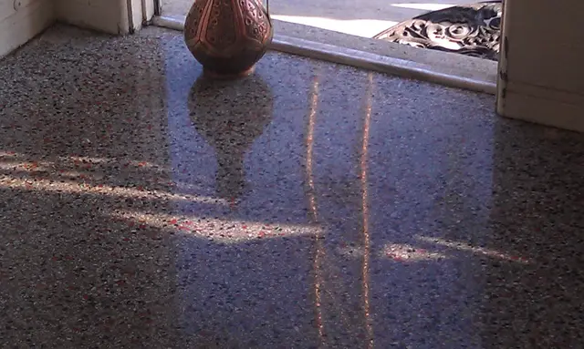 Clean and polish Terrazzo Floors