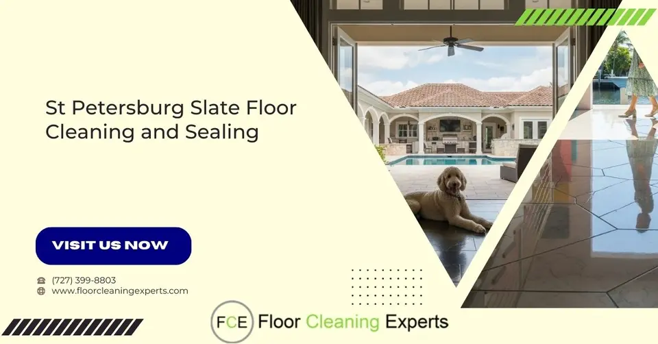 Slate Floor Cleaning and Sealing
