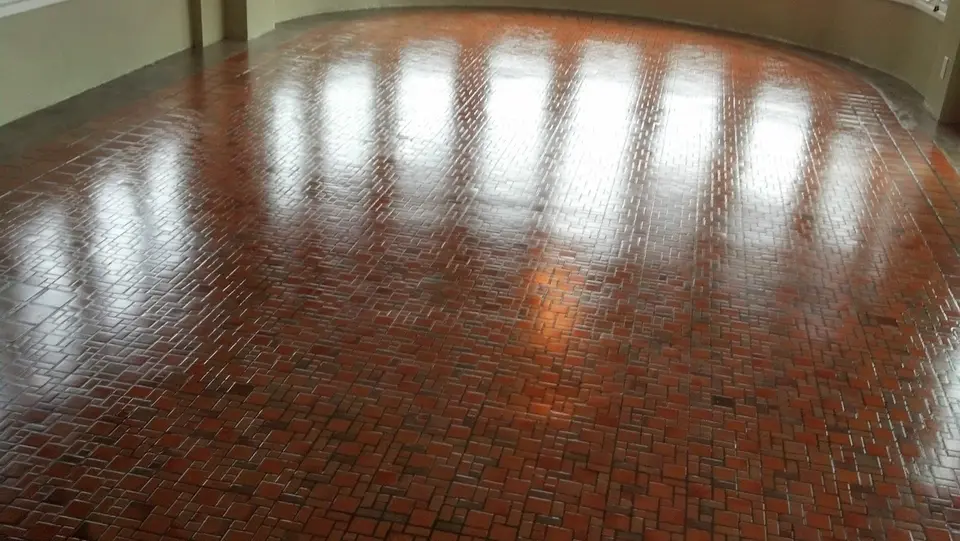 Quarry Tile Stripping, Cleaning, and Waxing