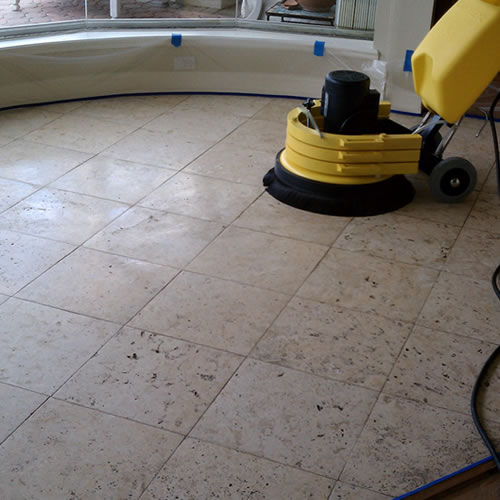 Stone Floor Cleaning 