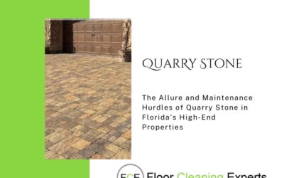The Allure and Maintenance Hurdles of Quarry Stone Flooring in Florida’s High-End Properties